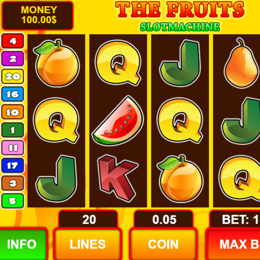 The Fruits Slotmaschinen-Spiel | Kostenloses Spiel